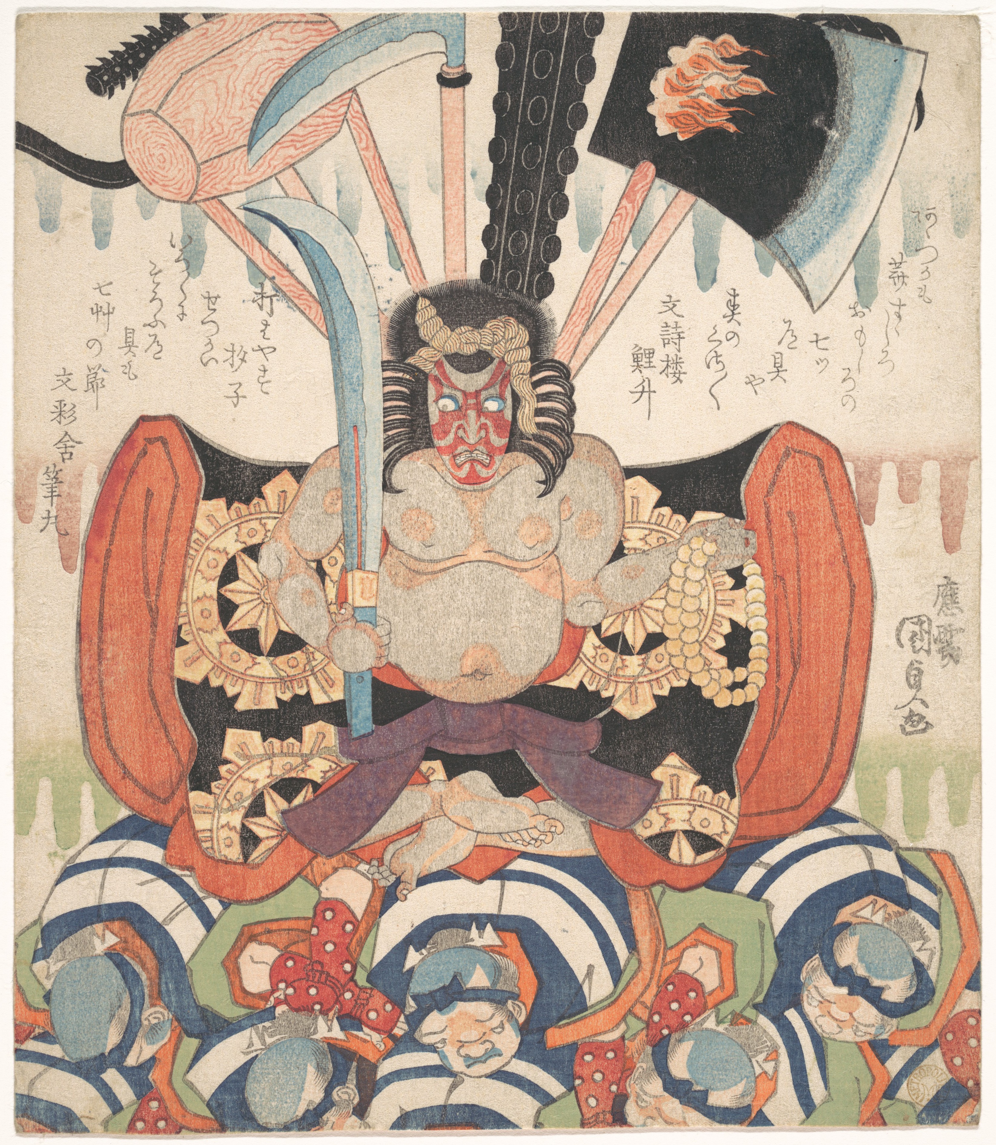 Utagawa Kunisada Artworks collected in Metmuseum